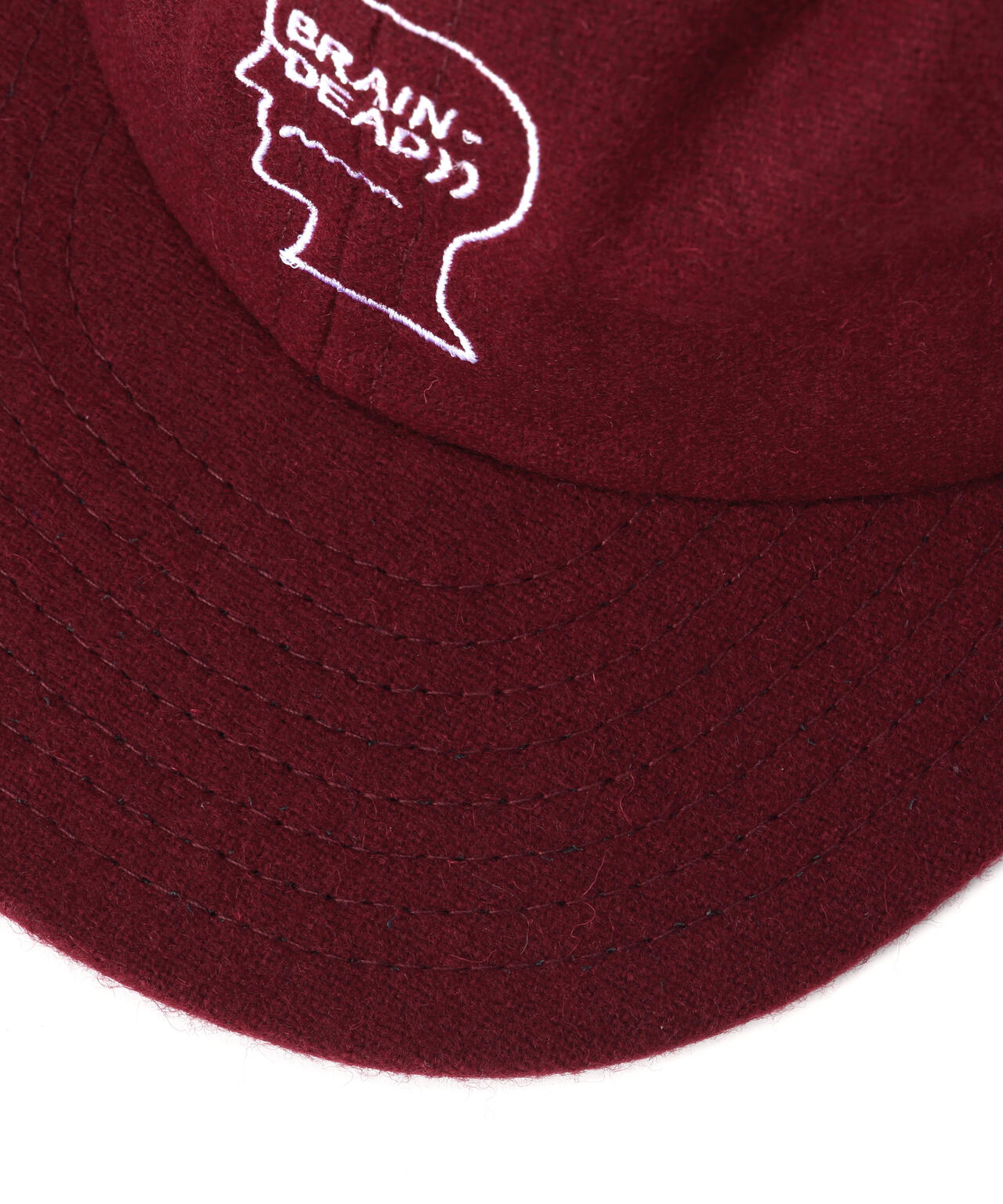 BRAIN DEAD/ブレインデッド　FLANNEL LOGOHEAD 6PANEL HAT