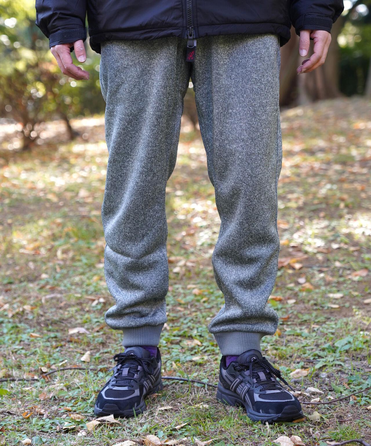 GRAMICCI/グラミチ  BONDING KNIT FLEECE NARROW RIB PANT
