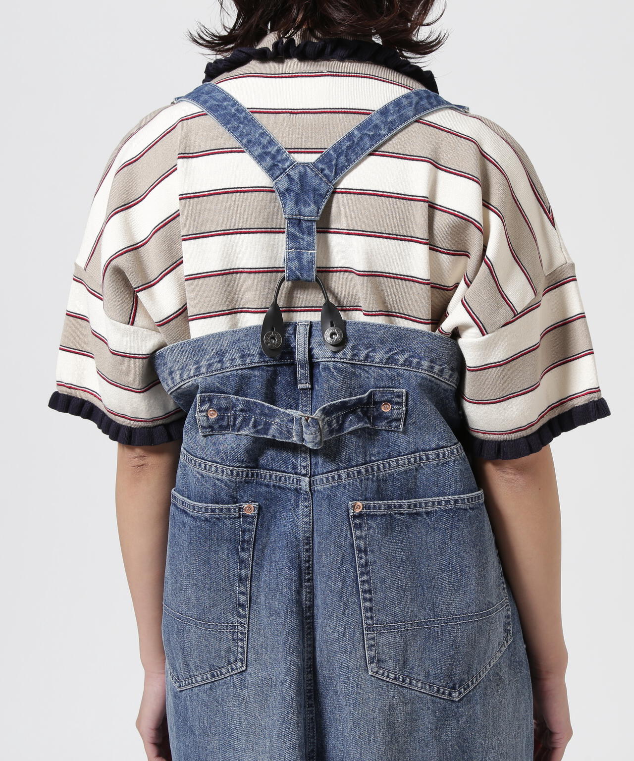 RHODOLIRION/ロドリリオン　5Pockets Suspender Pant-Denim