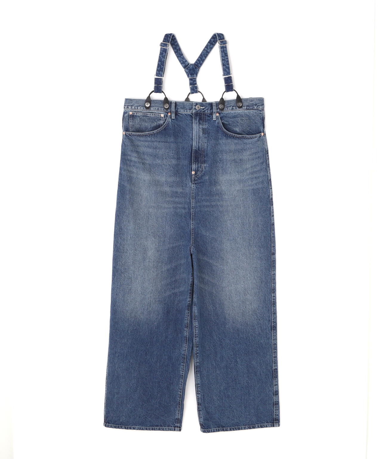 RHODOLIRION/ロドリリオン　5Pockets Suspender Pant-Denim