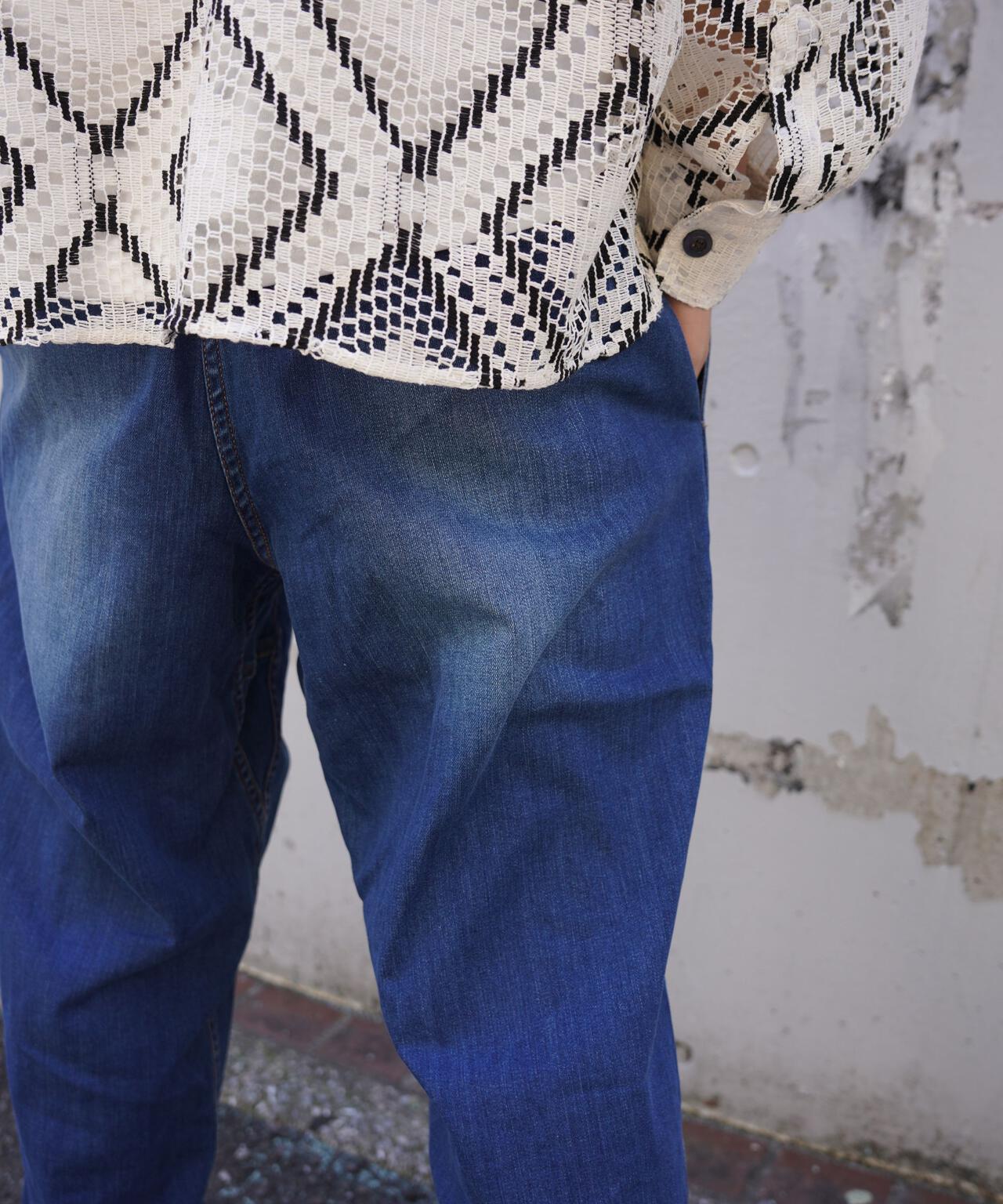 GRAMICCI×BEAVER/グラミチ×ビーバー　別注TUCK TAPERD DENIM PANT