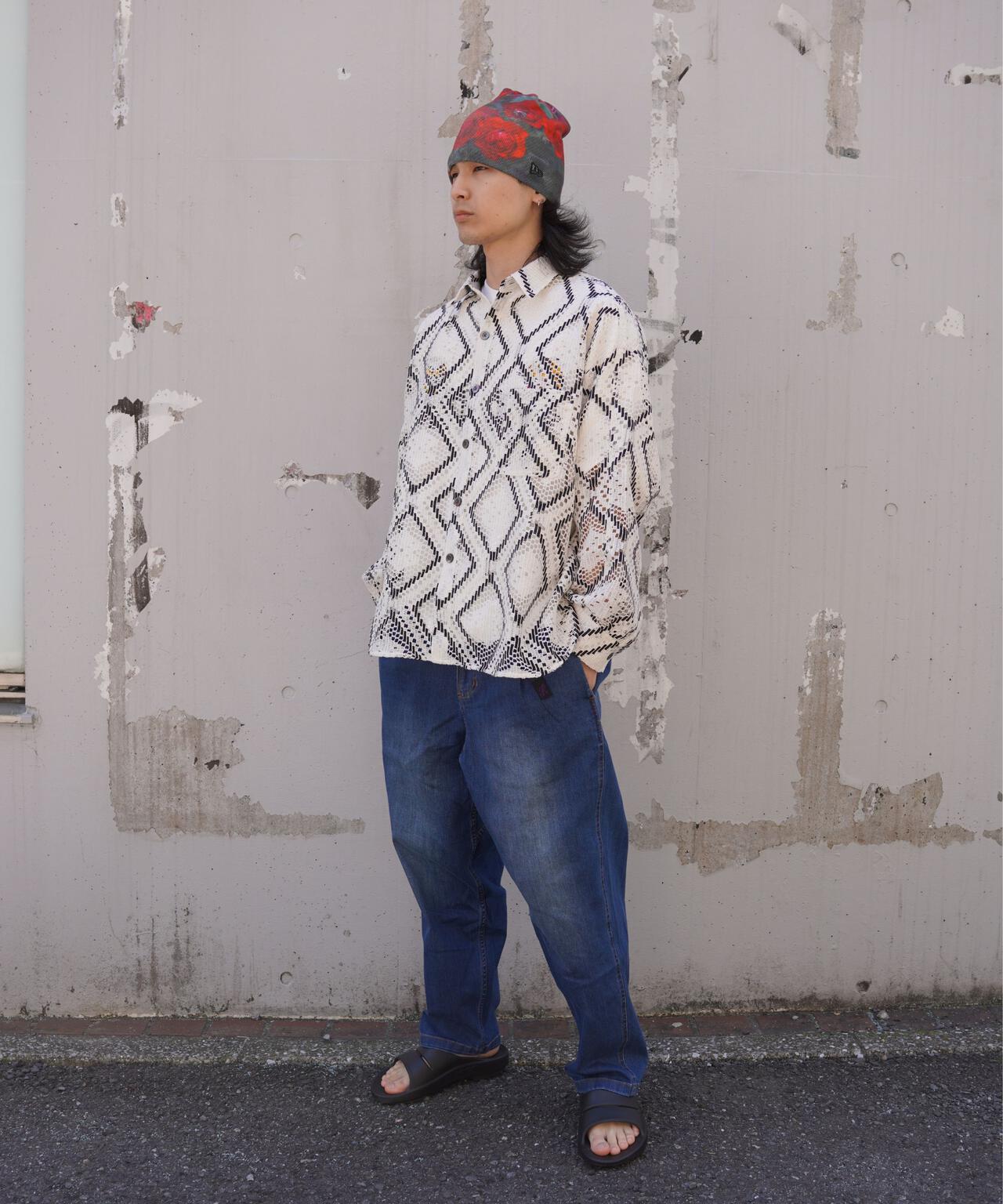 GRAMICCI×BEAVER/グラミチ×ビーバー　別注TUCK TAPERD DENIM PANT