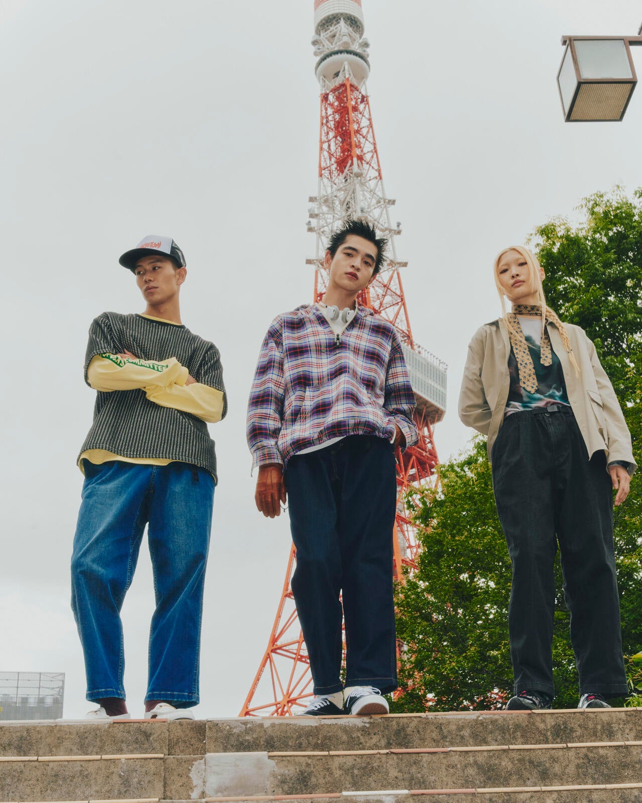 GRAMICCI×BEAVER/グラミチ×ビーバー　別注TUCK TAPERD DENIM PANT