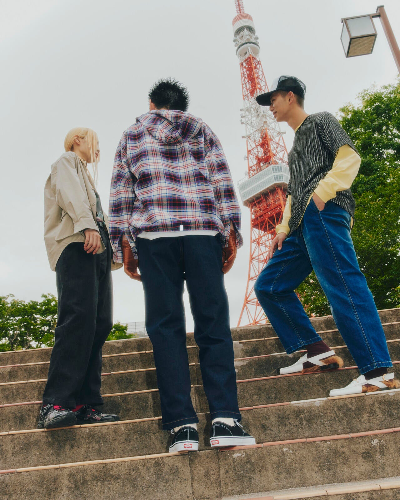 GRAMICCI×BEAVER/グラミチ×ビーバー　別注TUCK TAPERD DENIM PANT