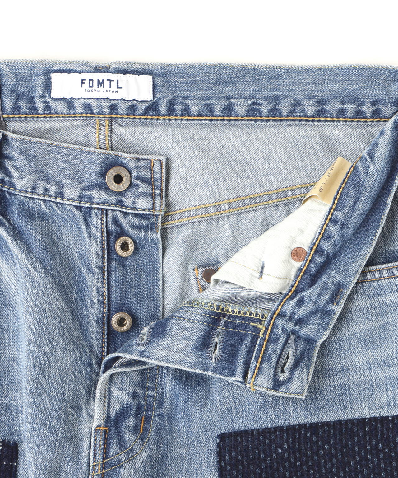 FDMTL/ファンダメンタル  別注CLASSIC DENIM CS119