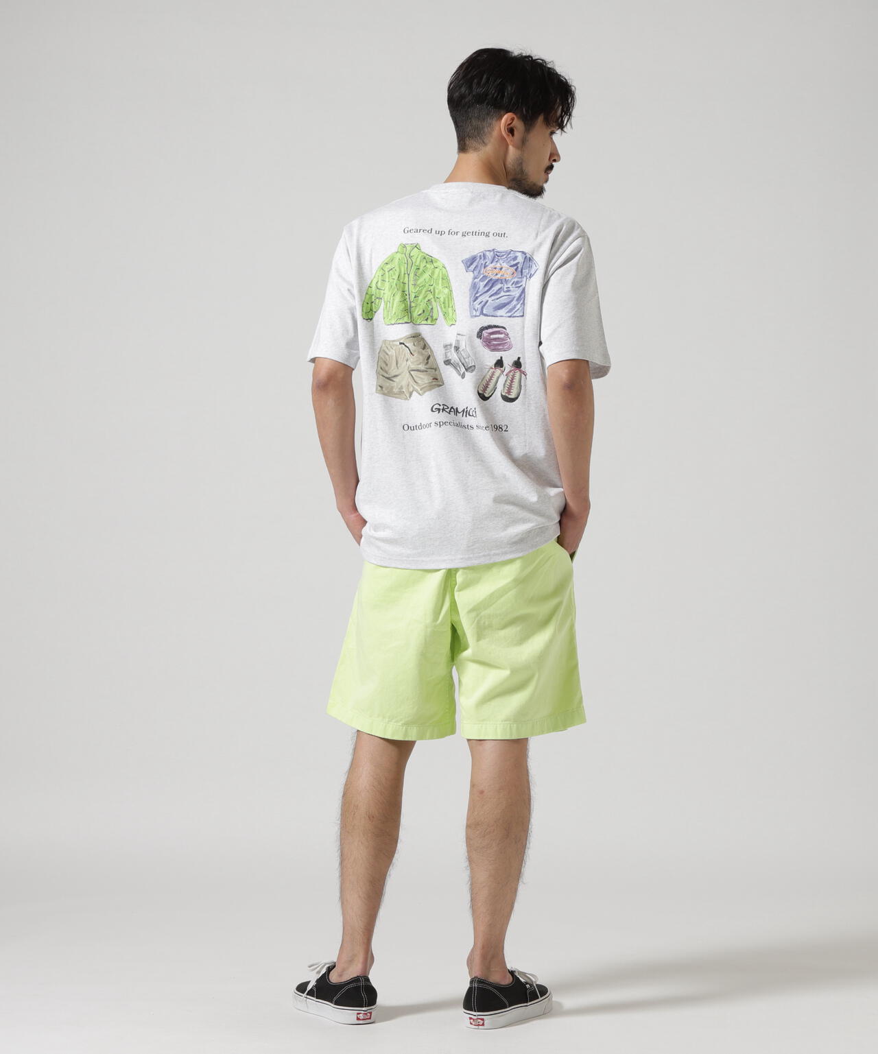 GRAMICCI/グラミチ  G-SHORT PIGMENT DYE Gショーツ ピグメントダイ