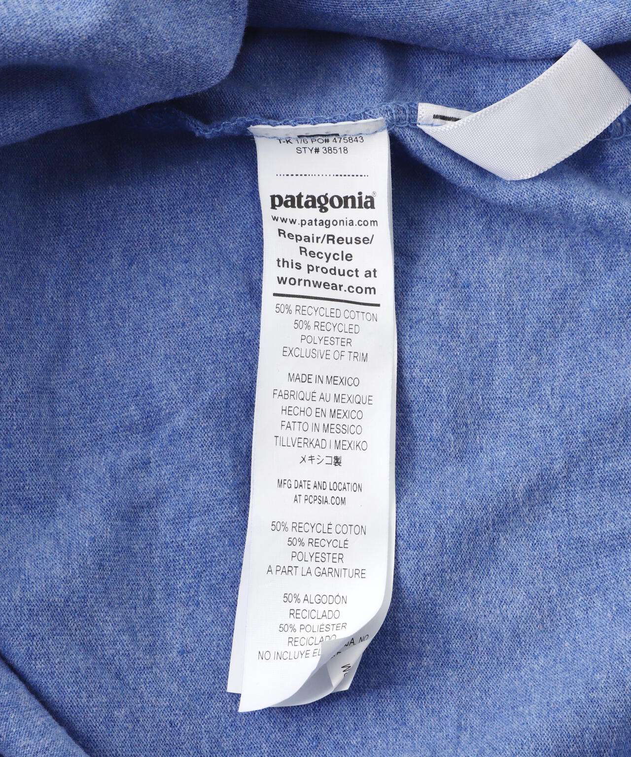 Patagonia/パタゴニア　メンズ・ロングスリーブ・P-6ロゴ・レスポンシビリティー