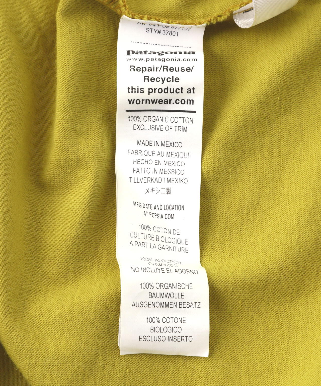 Patagonia/パタゴニア　 メンズ・アクアティック・アクション・オーガニック・Tシャツ