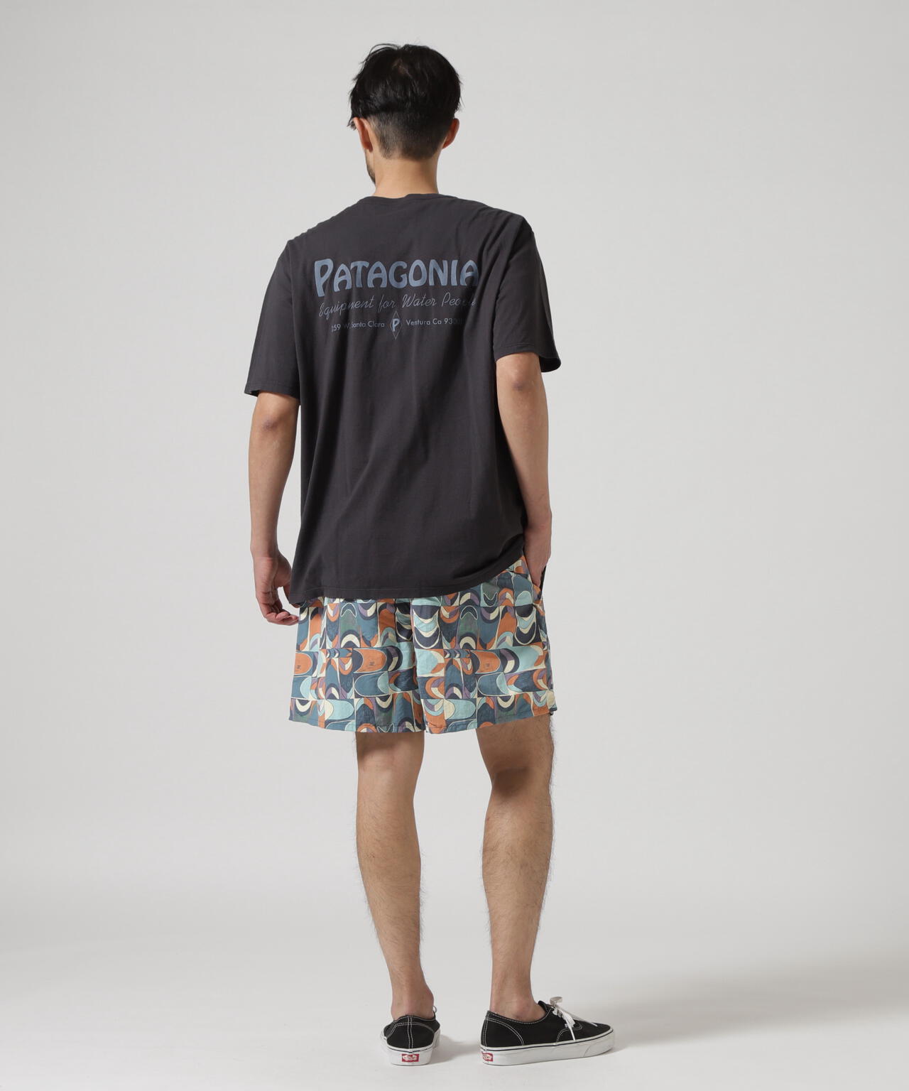 Patagonia/パタゴニア メンズ・ウォーター・ピープル・オーガニック・ポケット・Tシャツ