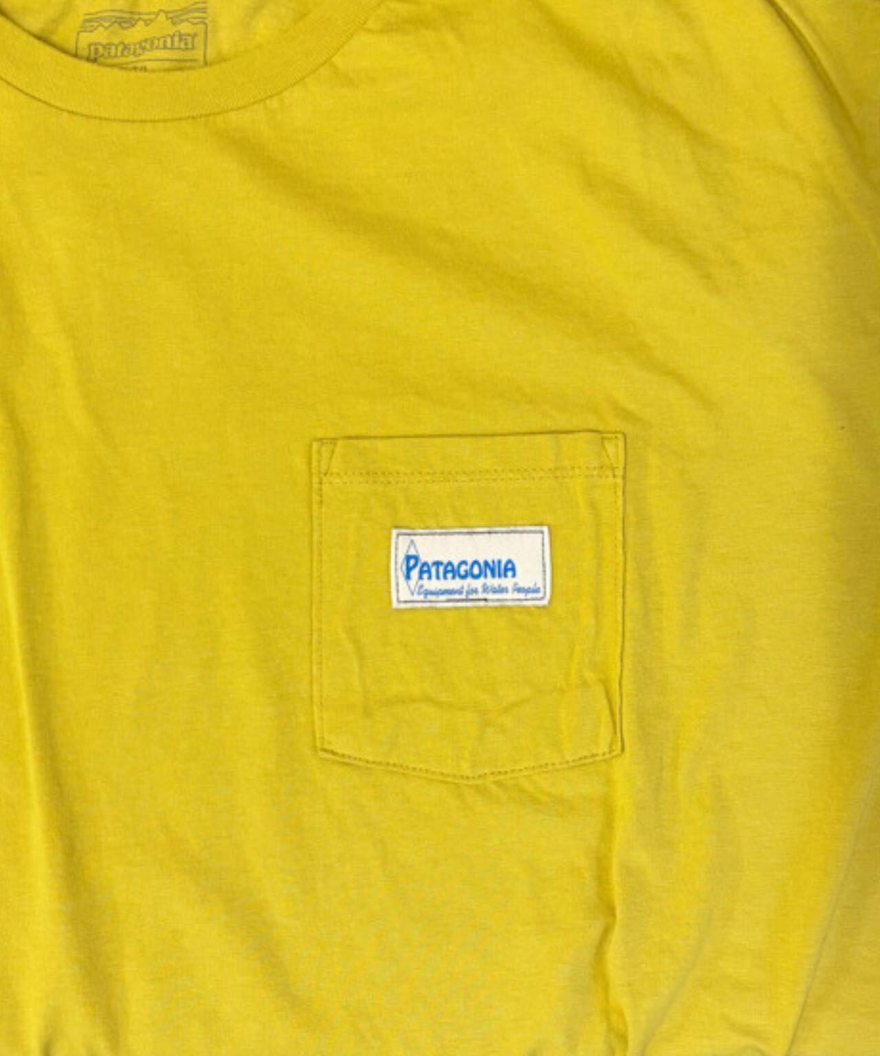 Patagonia/パタゴニア メンズ・ウォーター・ピープル・オーガニック・ポケット・Tシャツ