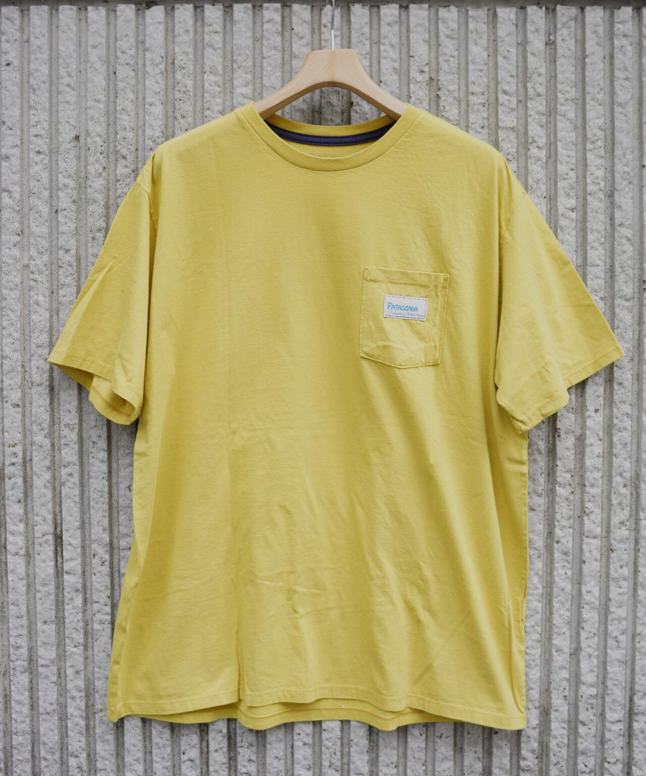 Patagonia/パタゴニア メンズ・ウォーター・ピープル・オーガニック・ポケット・Tシャツ