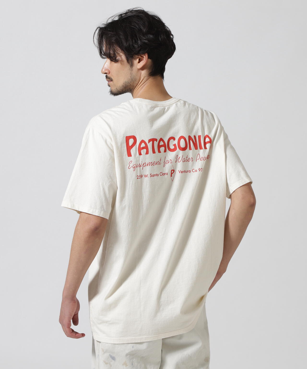 Patagonia/パタゴニア メンズ・ウォーター・ピープル・オーガニック・ポケット・Tシャツ
