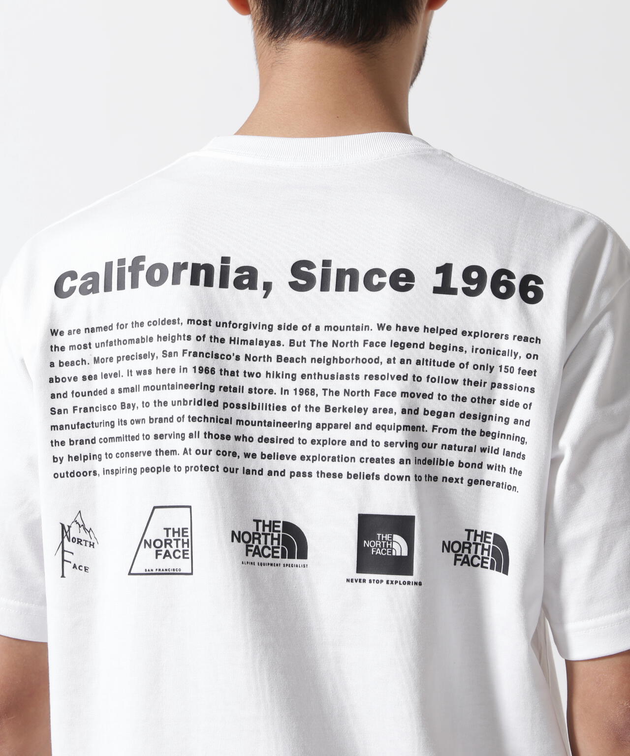 THE NORTH FACE/ザ・ノース・フェイス　S/S Historical Logo Tee