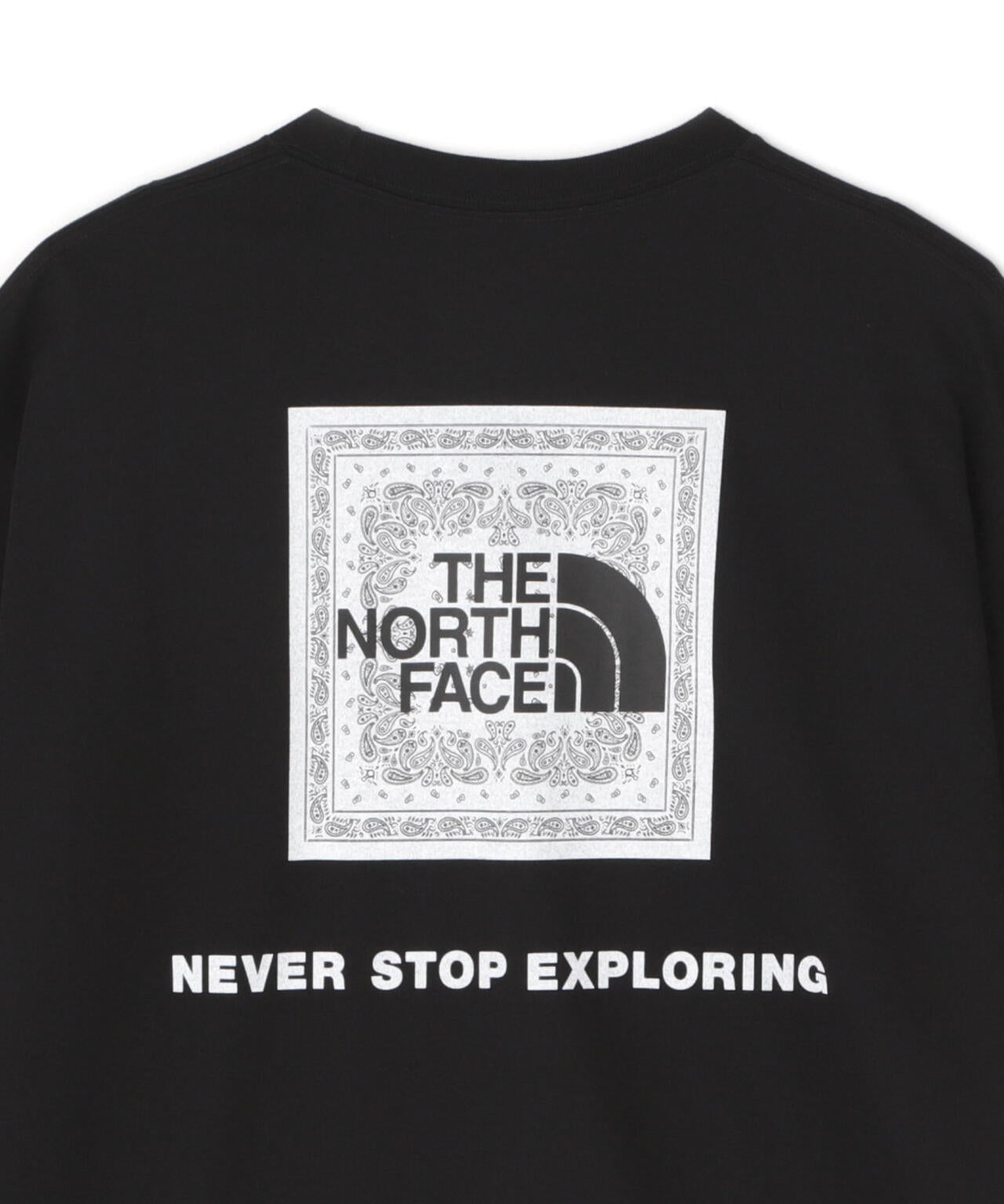 THE NORTH FACE   S/S Bandana Square Logo Tee