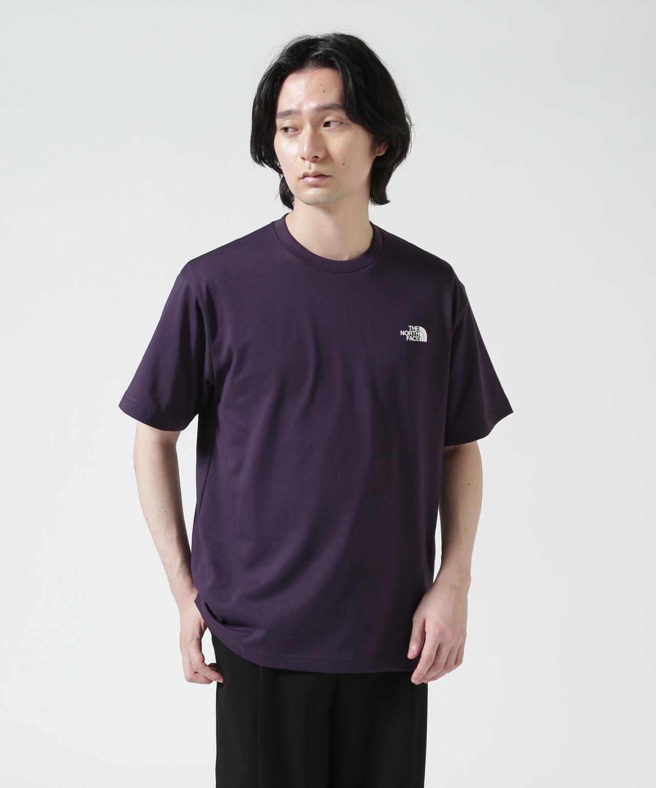 THE NORTH FACE   S/S Bandana Square Logo Tee