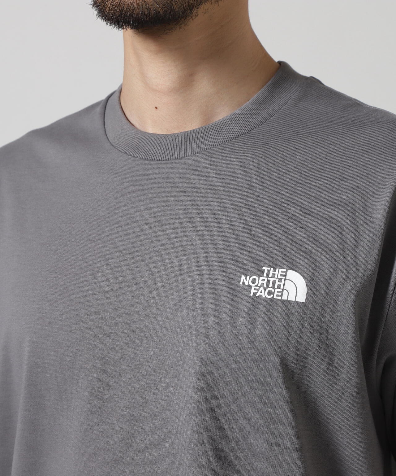 THE NORTH FACE   S/S Bandana Square Logo Tee