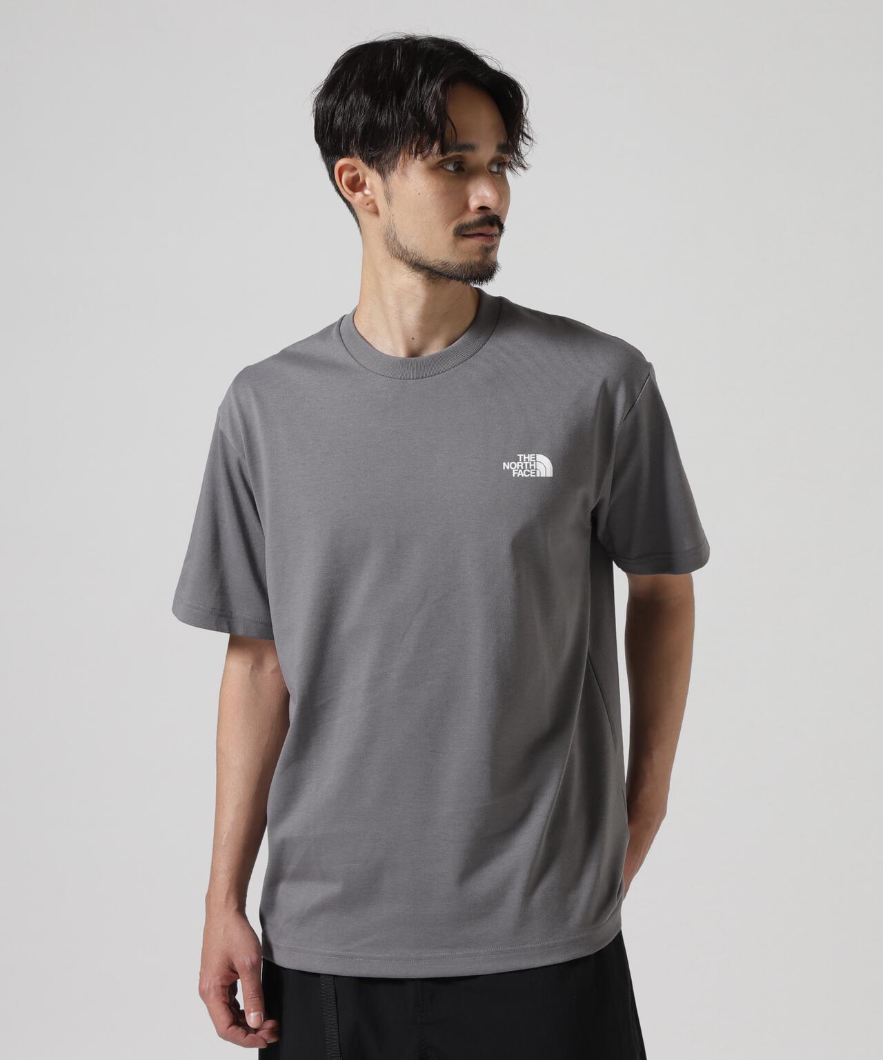 THE NORTH FACE   S/S Bandana Square Logo Tee