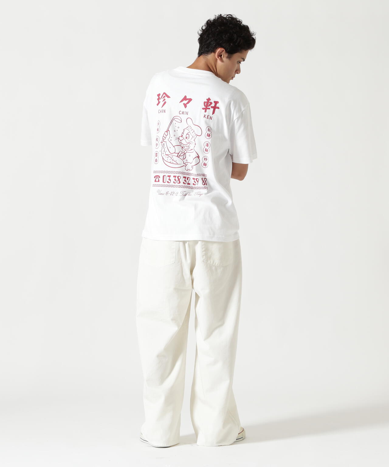 珍々軒×BEAVER　BEAVER別注 珍々軒コラボTシャツ