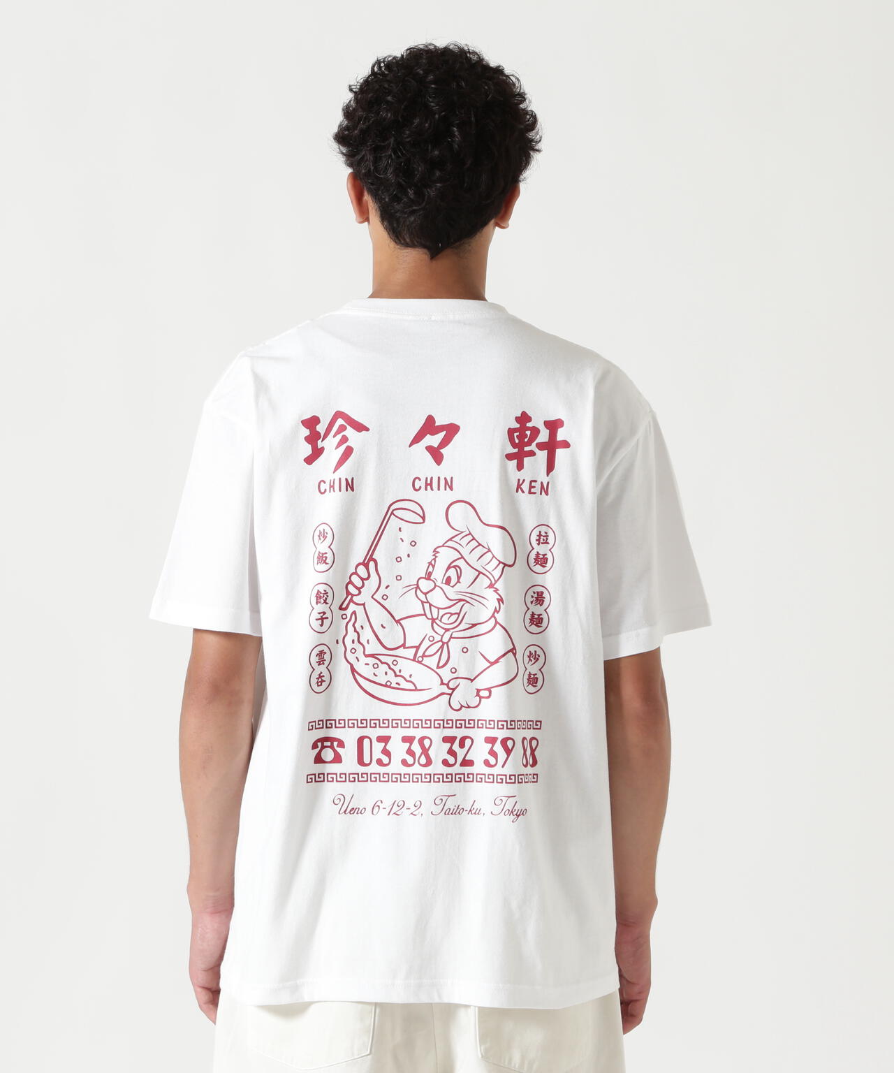 珍々軒×BEAVER　BEAVER別注 珍々軒コラボTシャツ