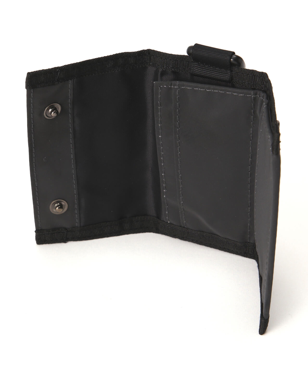 PACKING/パッキング　BLACK REFLECTIVE WALLET