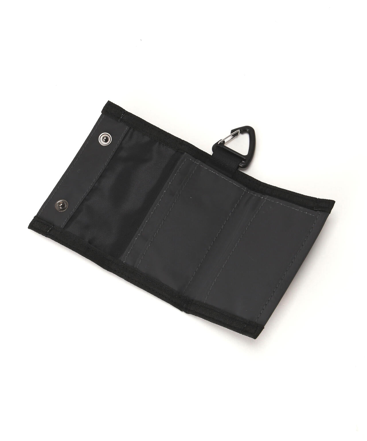 PACKING/パッキング　BLACK REFLECTIVE WALLET