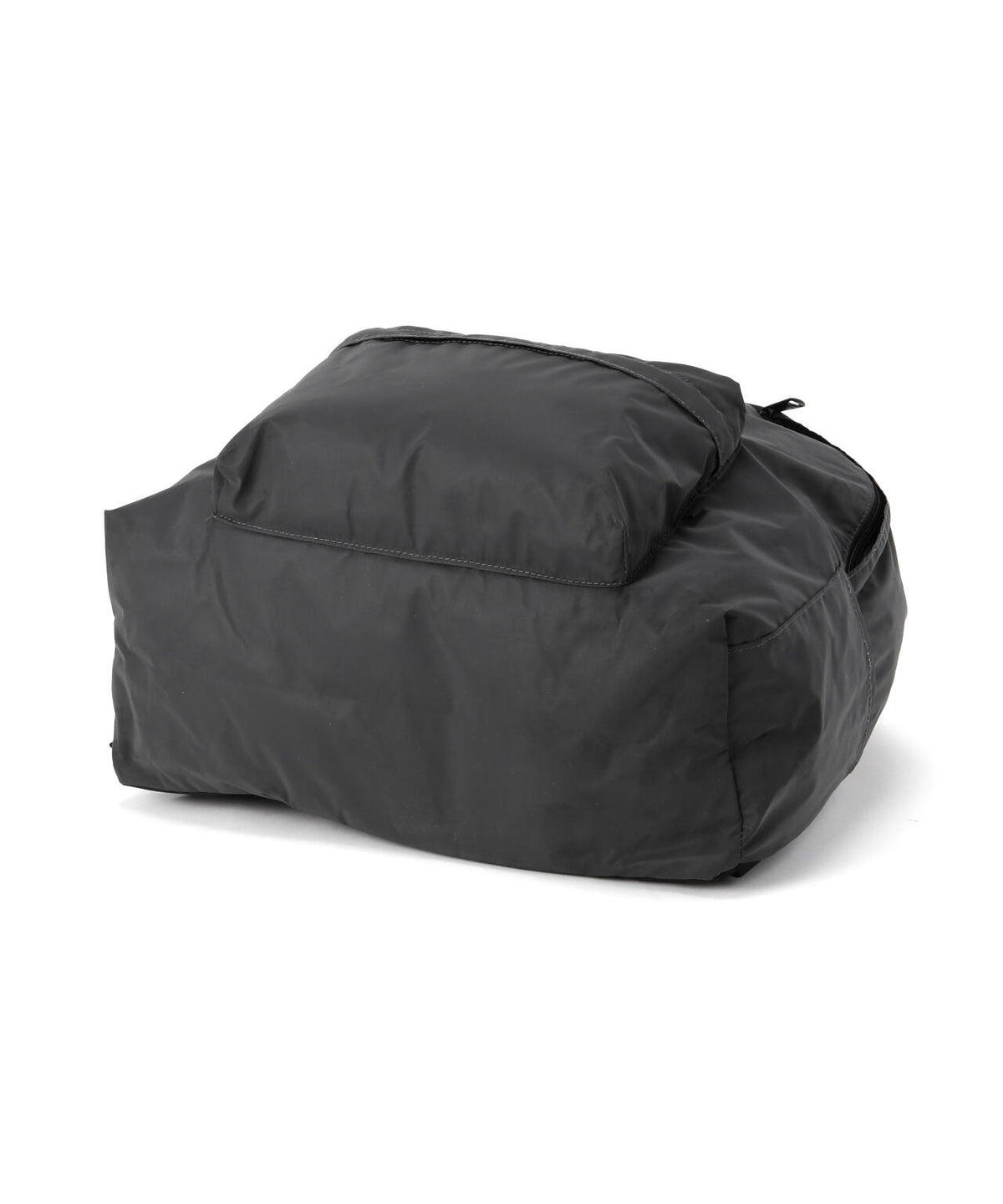 PACKING/パッキング　BLACK REFLECTIVE BACKPACK