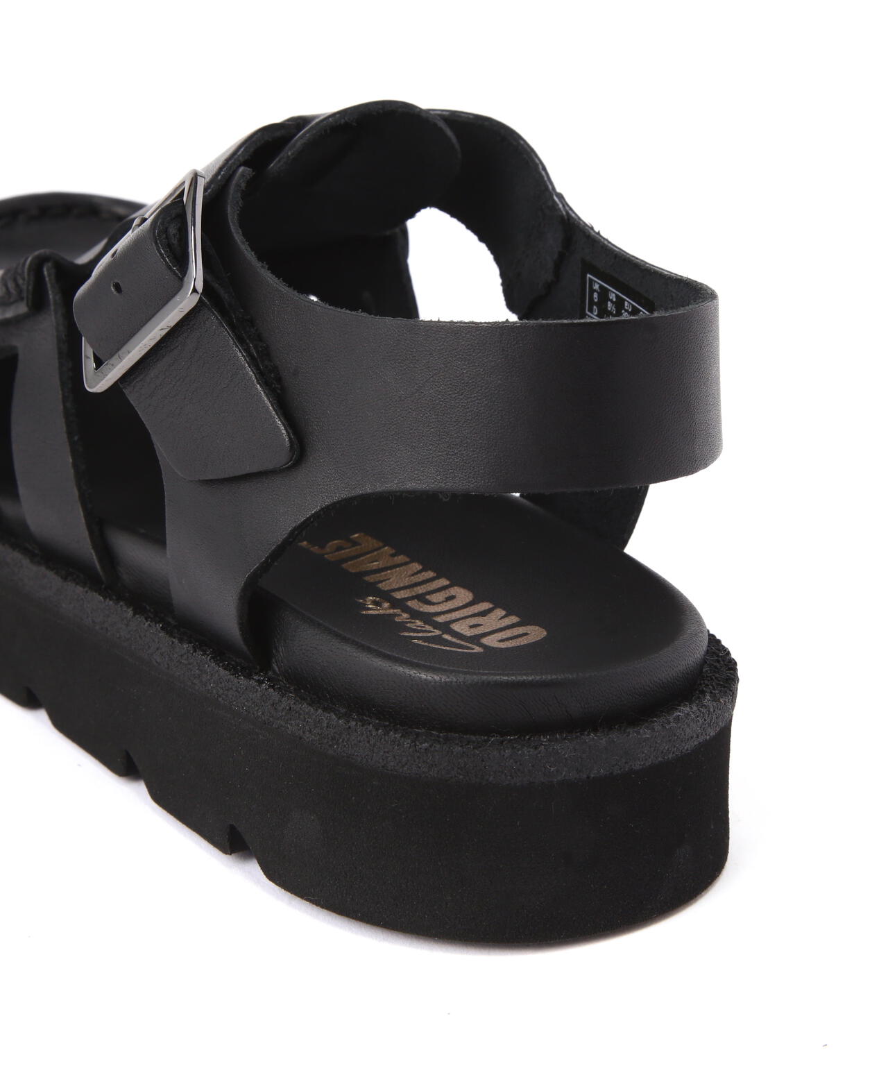 CLARKS/クラークス　Meare Buckle　レディースメアバックル （ブラックレザー）