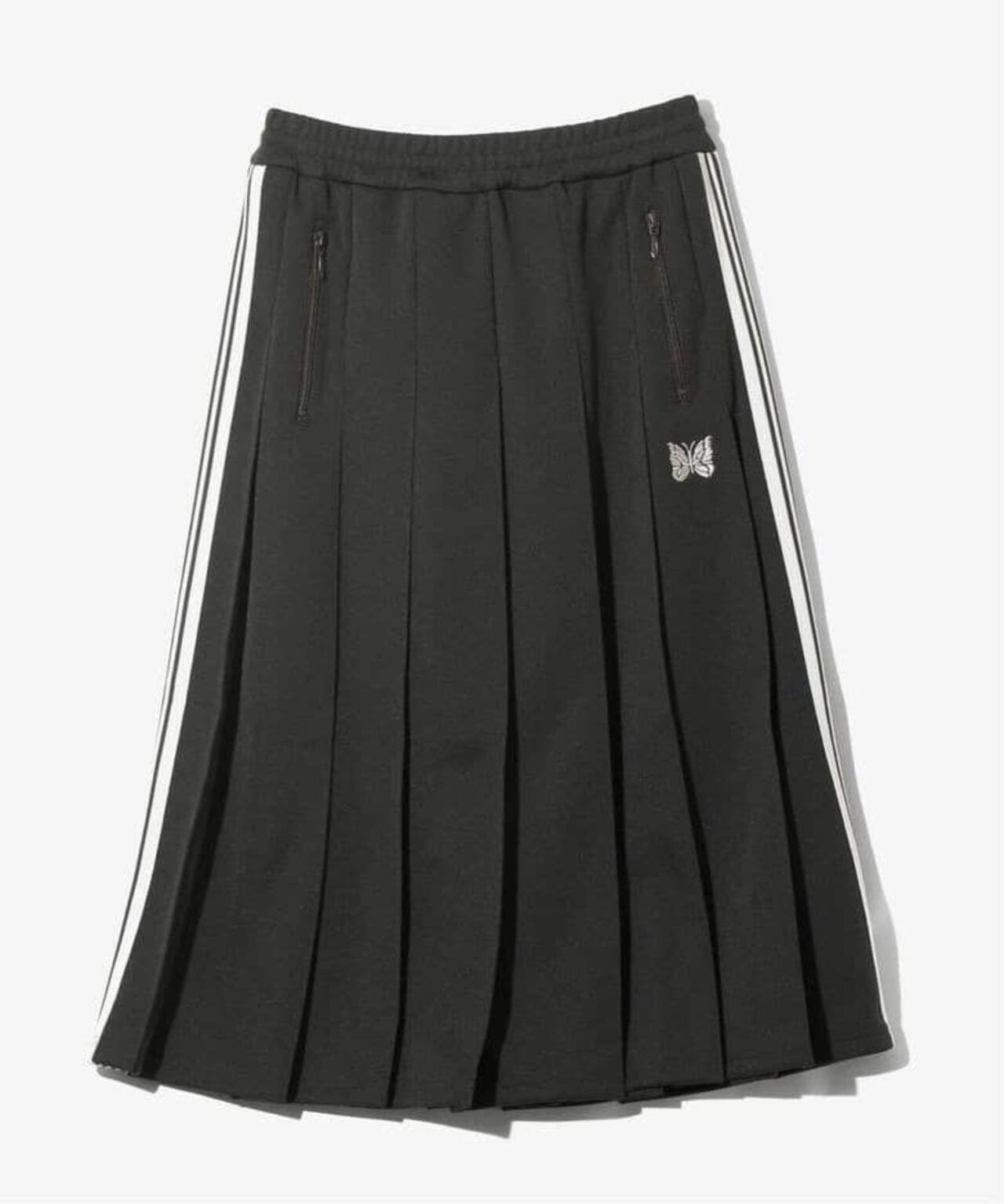 Needles/ニードルズ　Pleated Track Skirt - Poly Smooth