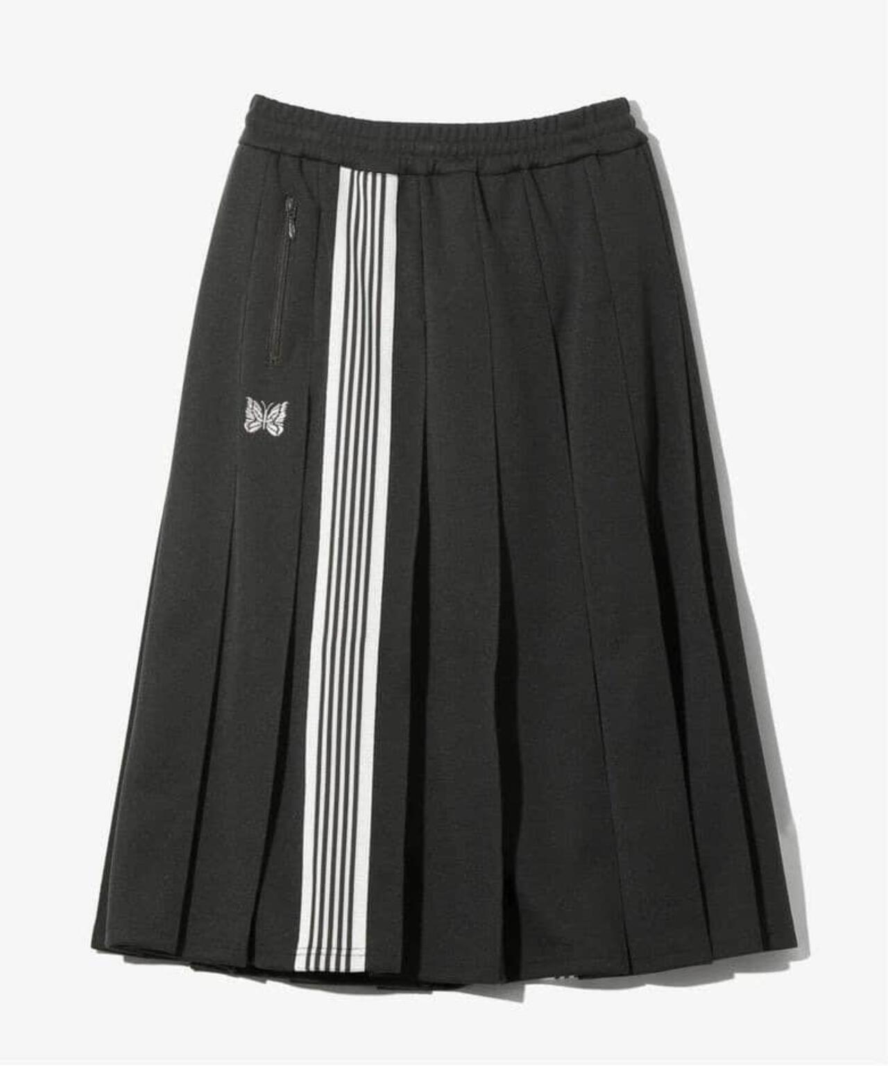 Needles/ニードルズ　Pleated Track Skirt - Poly Smooth