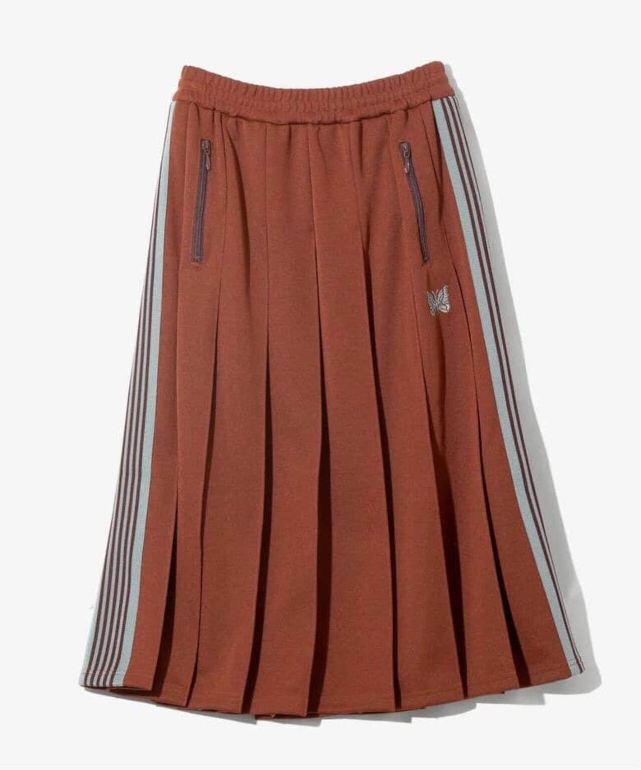 Needles/ニードルズ　Pleated Track Skirt - Poly Smooth