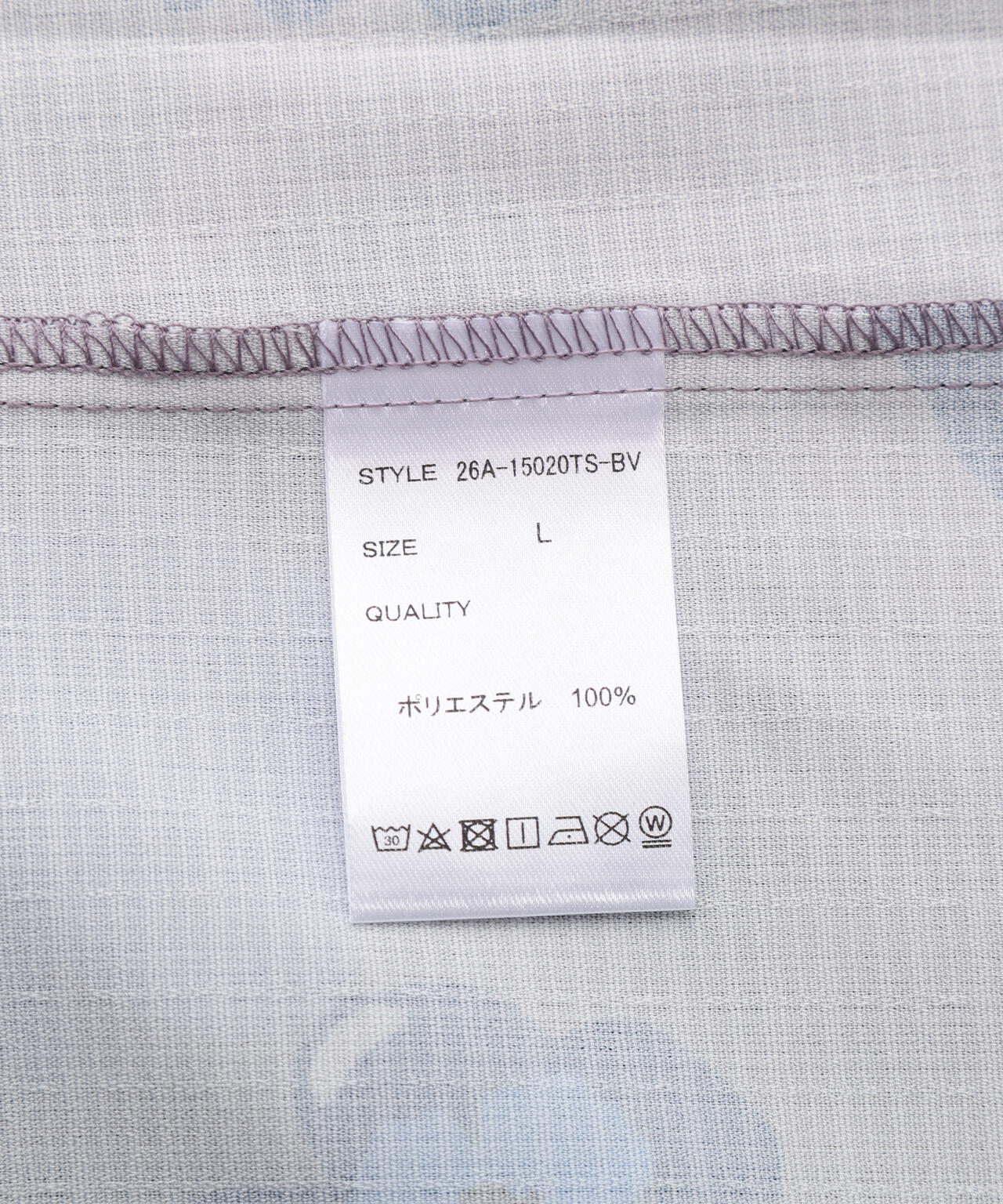 B omnivore/ビーオムニボー　FLOWER S/S SHIRT