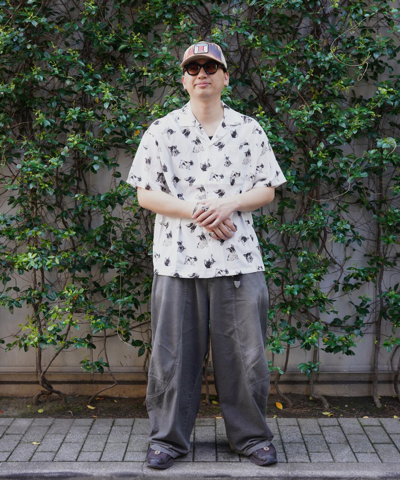 B omnivore/ビーオムニボー　DOG S/S SHIRT