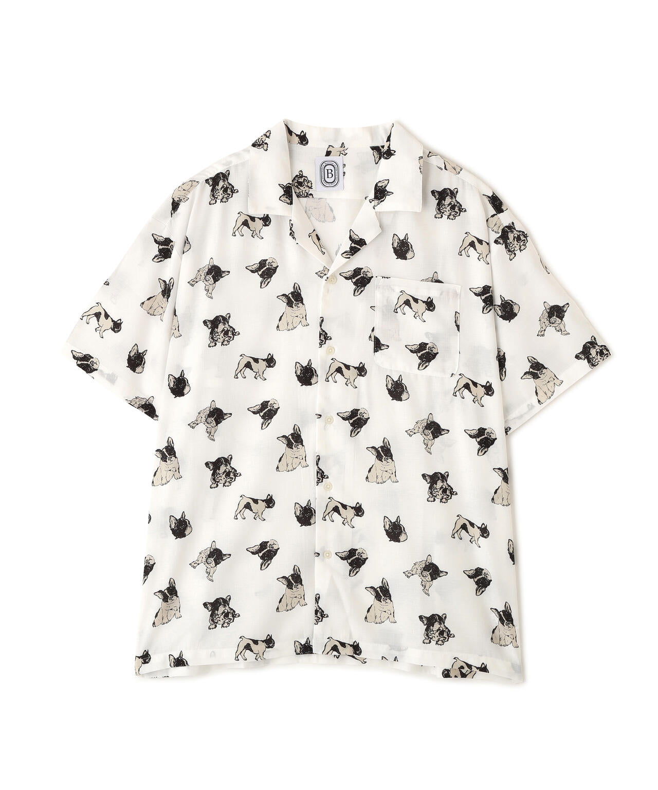 B omnivore/ビーオムニボー　DOG S/S SHIRT