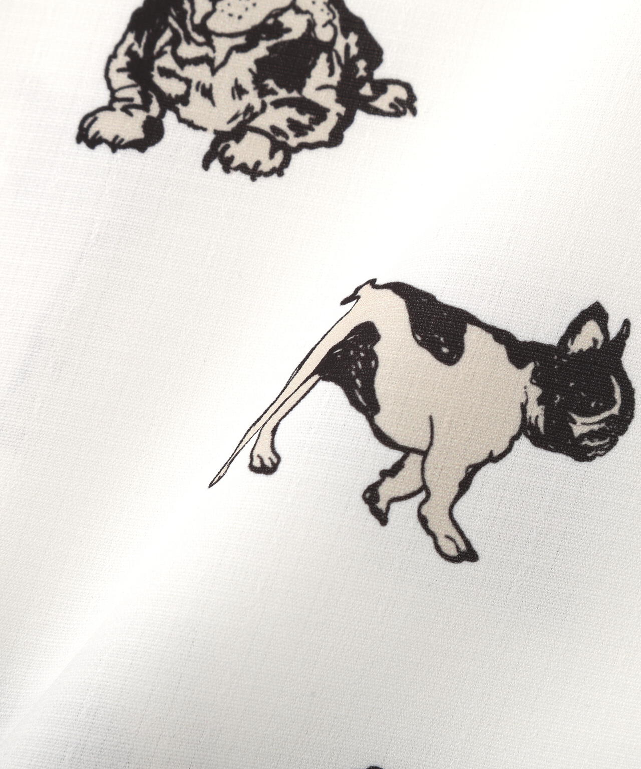 B omnivore/ビーオムニボー　DOG S/S SHIRT