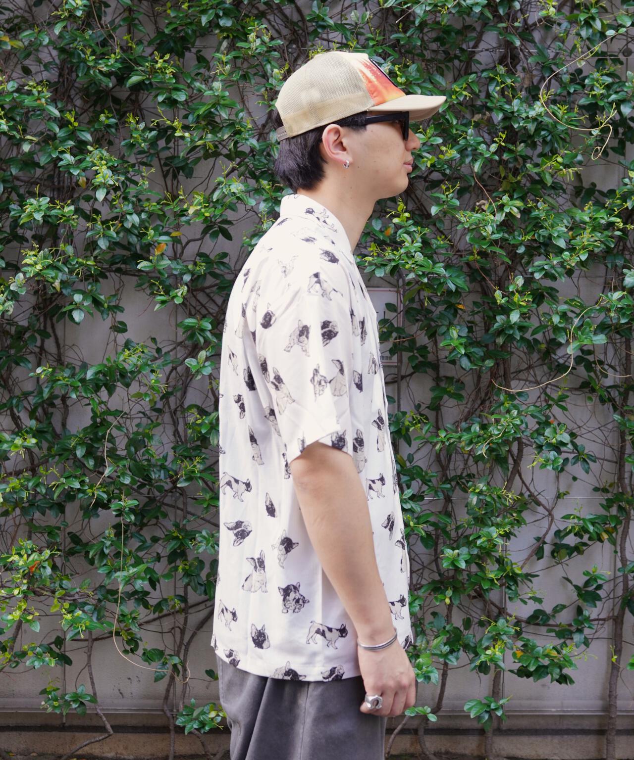 B omnivore/ビーオムニボー　DOG S/S SHIRT