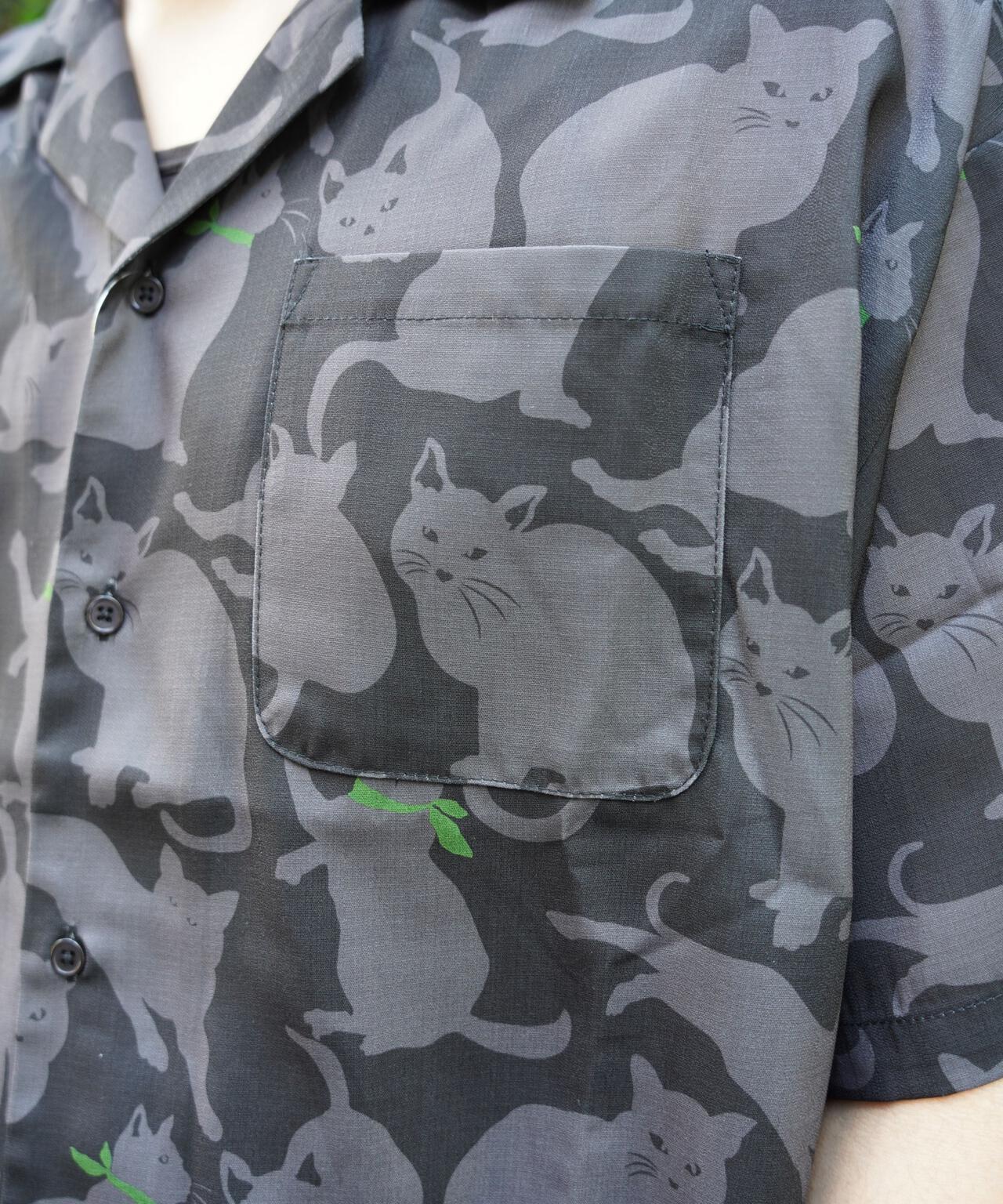 B omnivore/ビーオムニボー　CAT S/S SHIRT