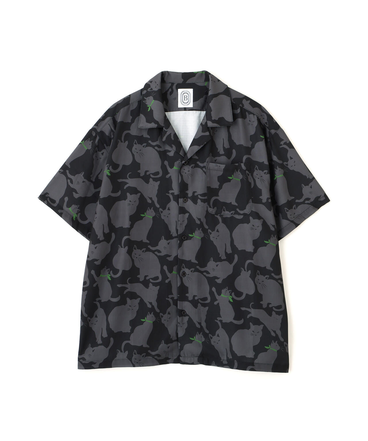 B omnivore/ビーオムニボー　CAT S/S SHIRT