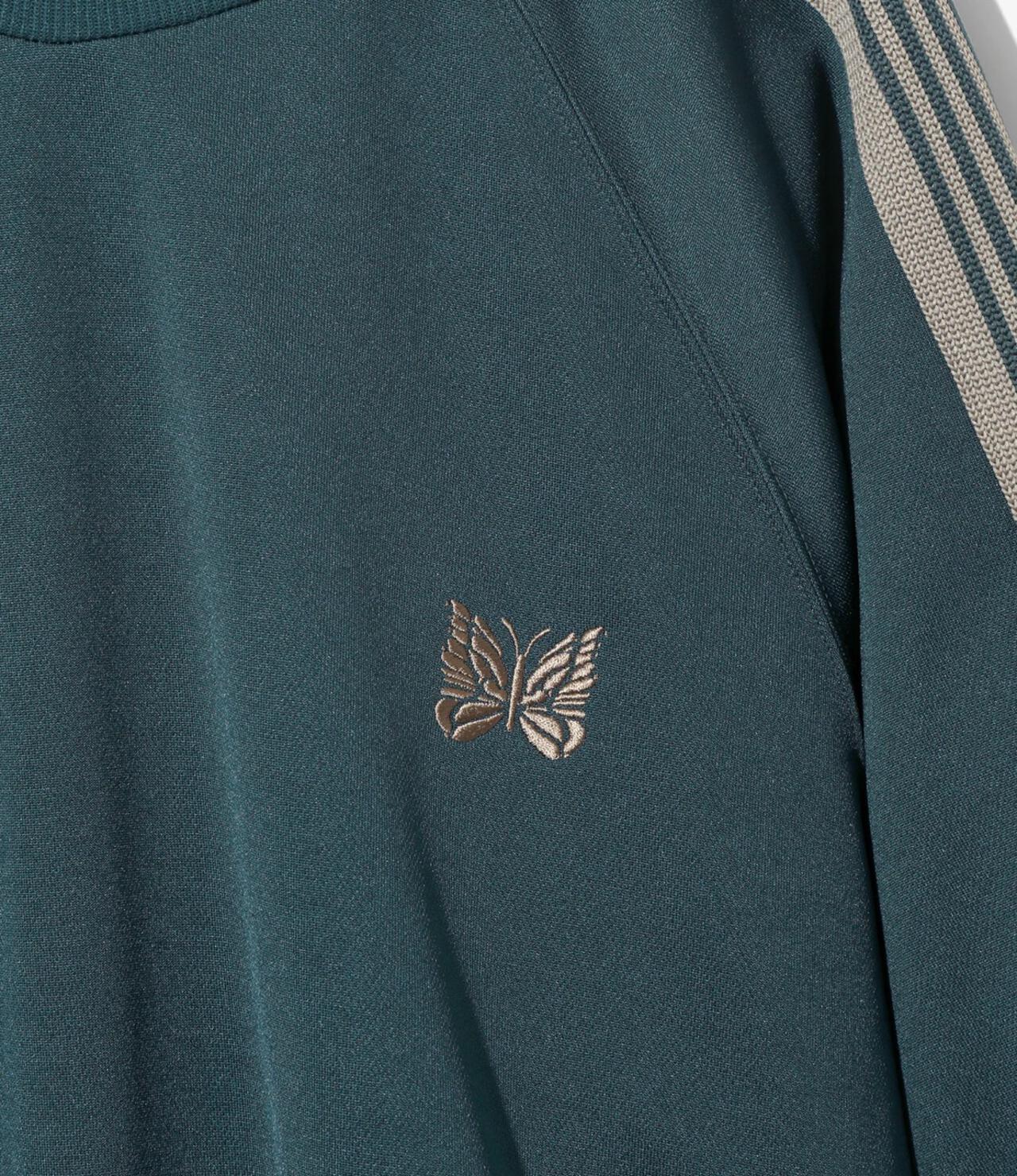 Needles/ニードルズ   Track Crew Neck Shirt - Poly Smooth