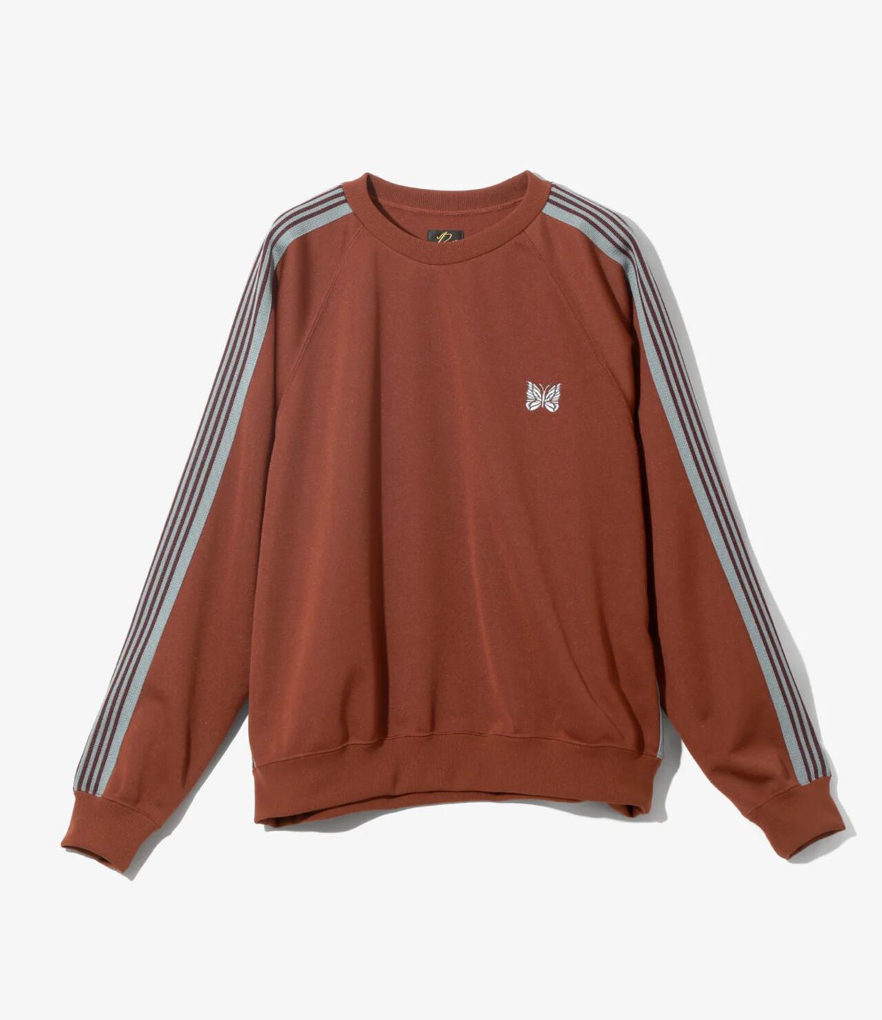 Needles/ニードルズ   Track Crew Neck Shirt - Poly Smooth