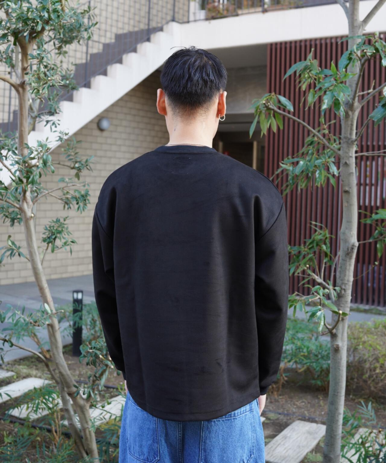 B omnivore/ビーオムニボー　SUEDE DOG L/S PO