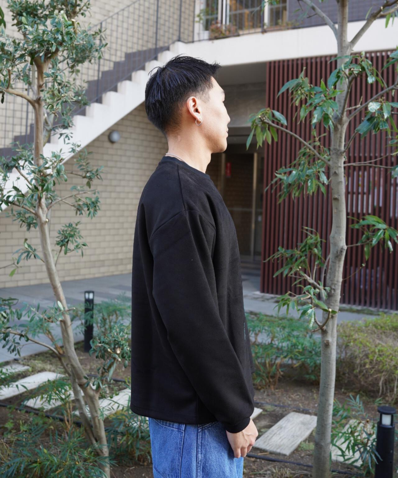 B omnivore/ビーオムニボー　SUEDE DOG L/S PO