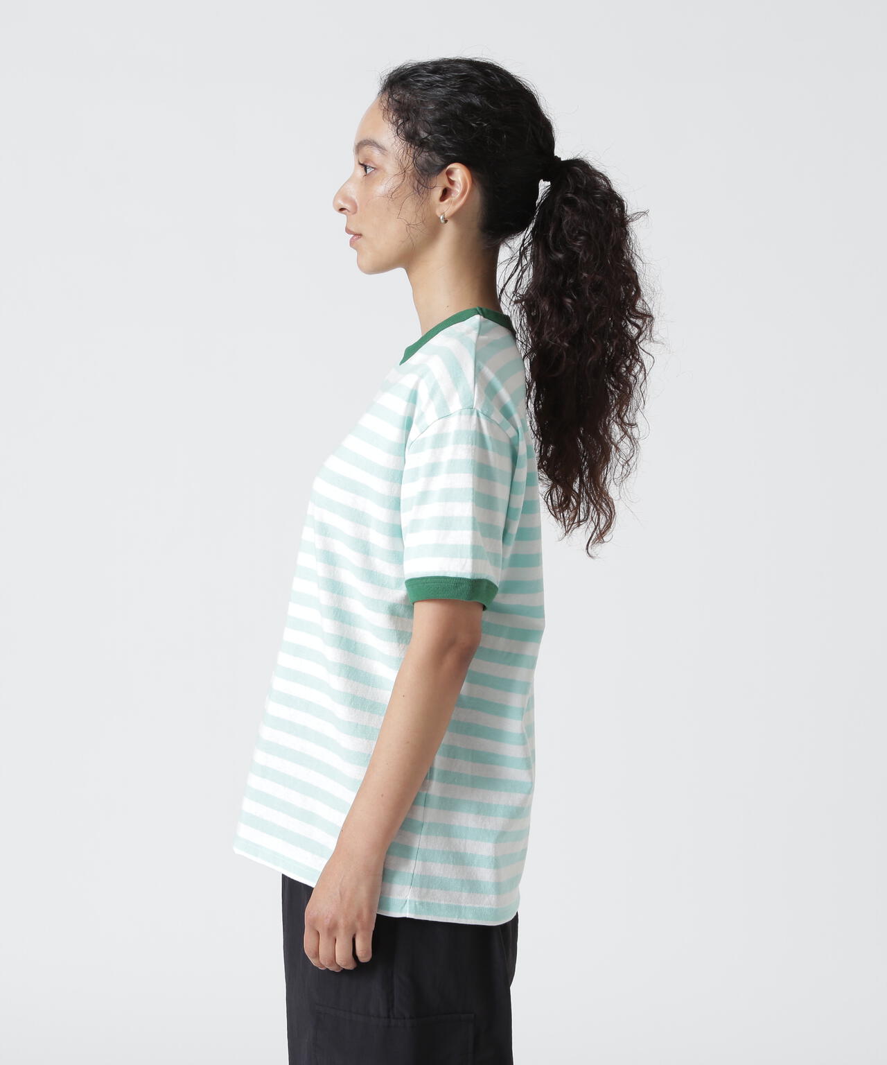 soglia/ソリア　AMERICAN DRY BORDER TEE