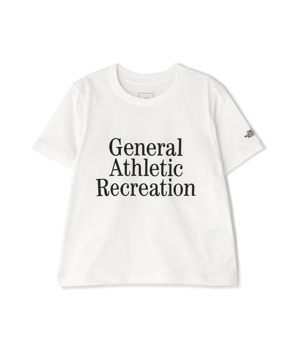 THE NORTH FACE/ザ・ノース・フェイス　GAR Typographic White S/S Tee NT32666