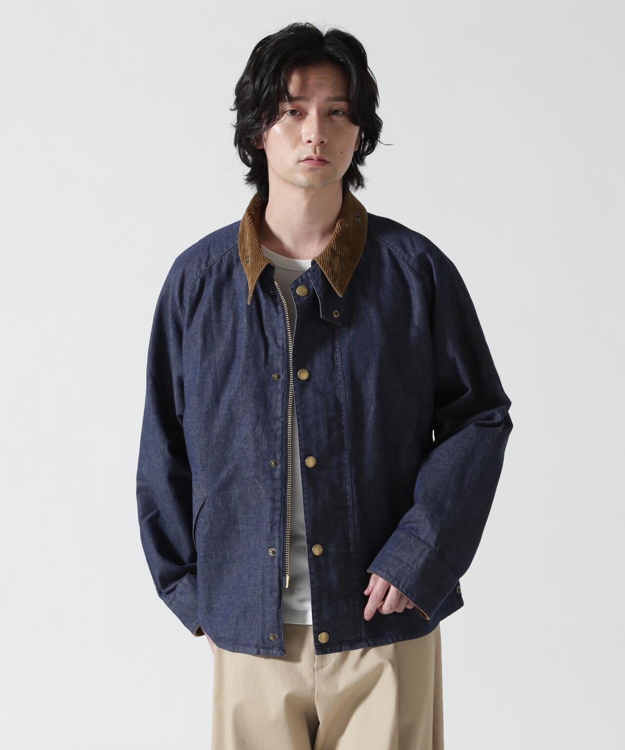 Barbour/バブアー　TRANSPORT DENIM CASUAL JACKET