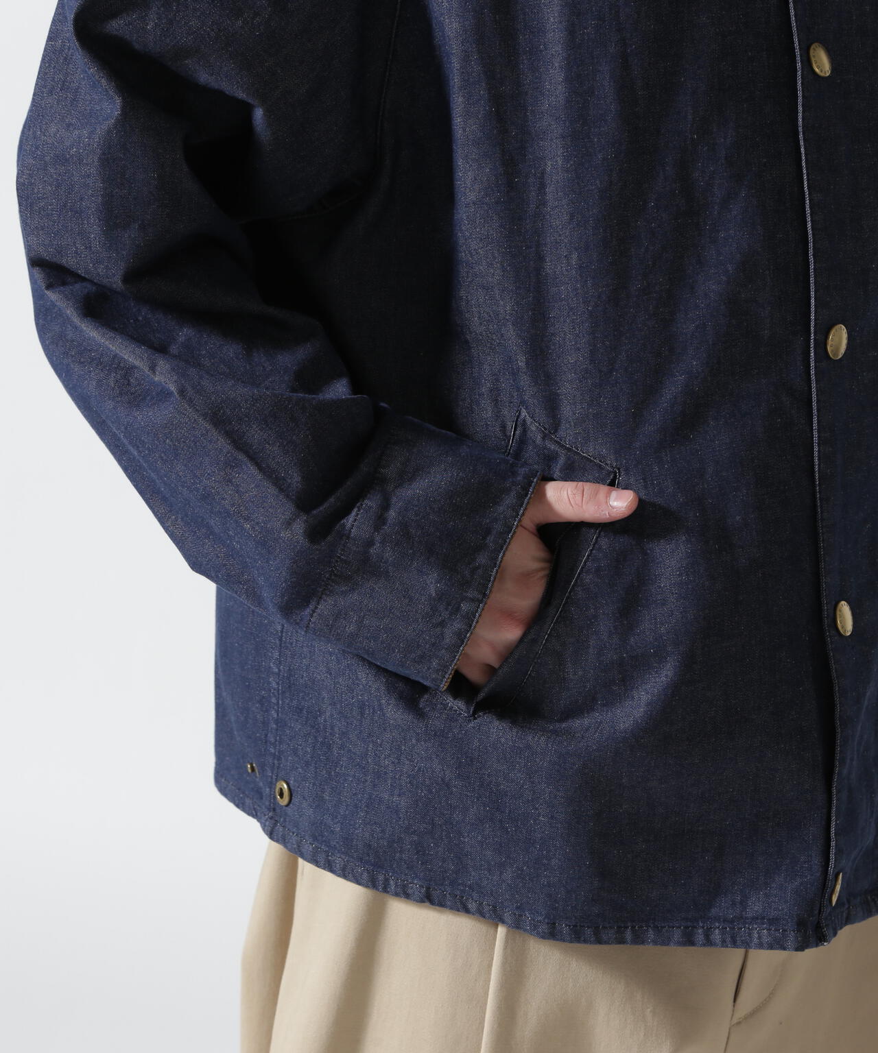 Barbour/バブアー　TRANSPORT DENIM CASUAL JACKET
