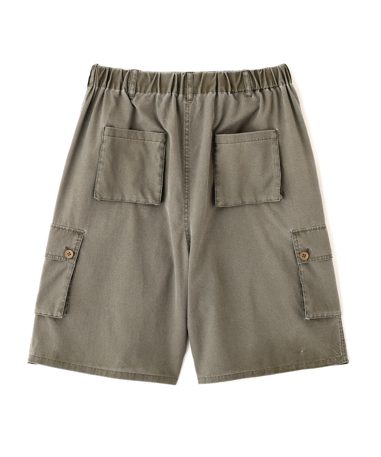 B omnivore/ビーオムニボー　PIGMENT WIND CLOTH W CARGO SHORTS