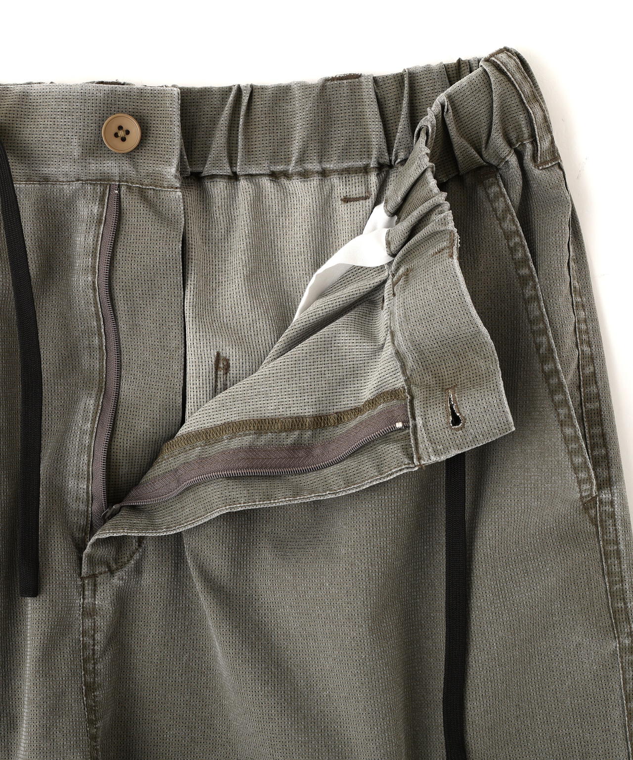 B omnivore/ビーオムニボー　PIGMENT WIND CLOTH W CARGO SHORTS