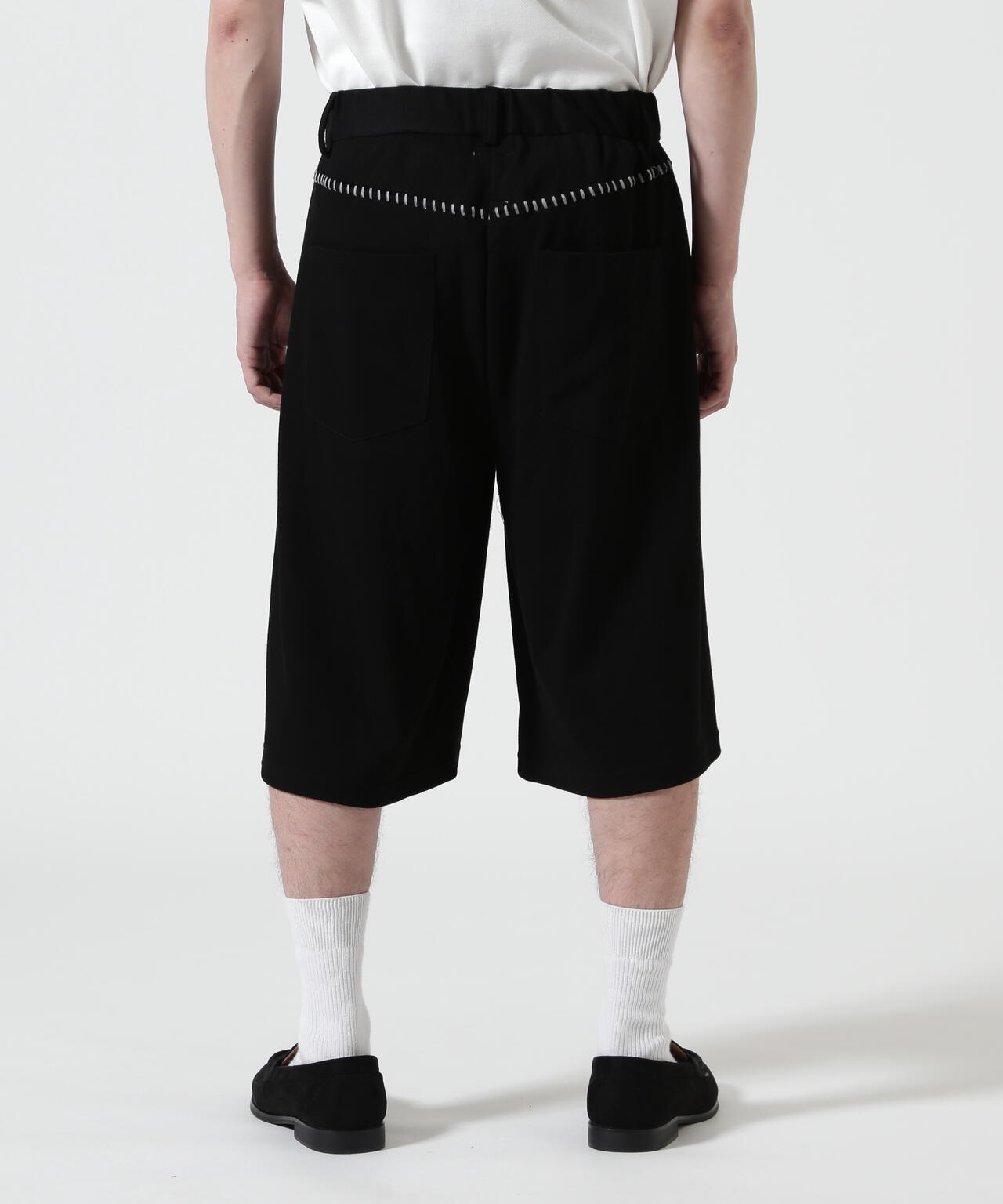 B omnivore/ビーオムニボー　STITCH SHORTS ステッチショーツ