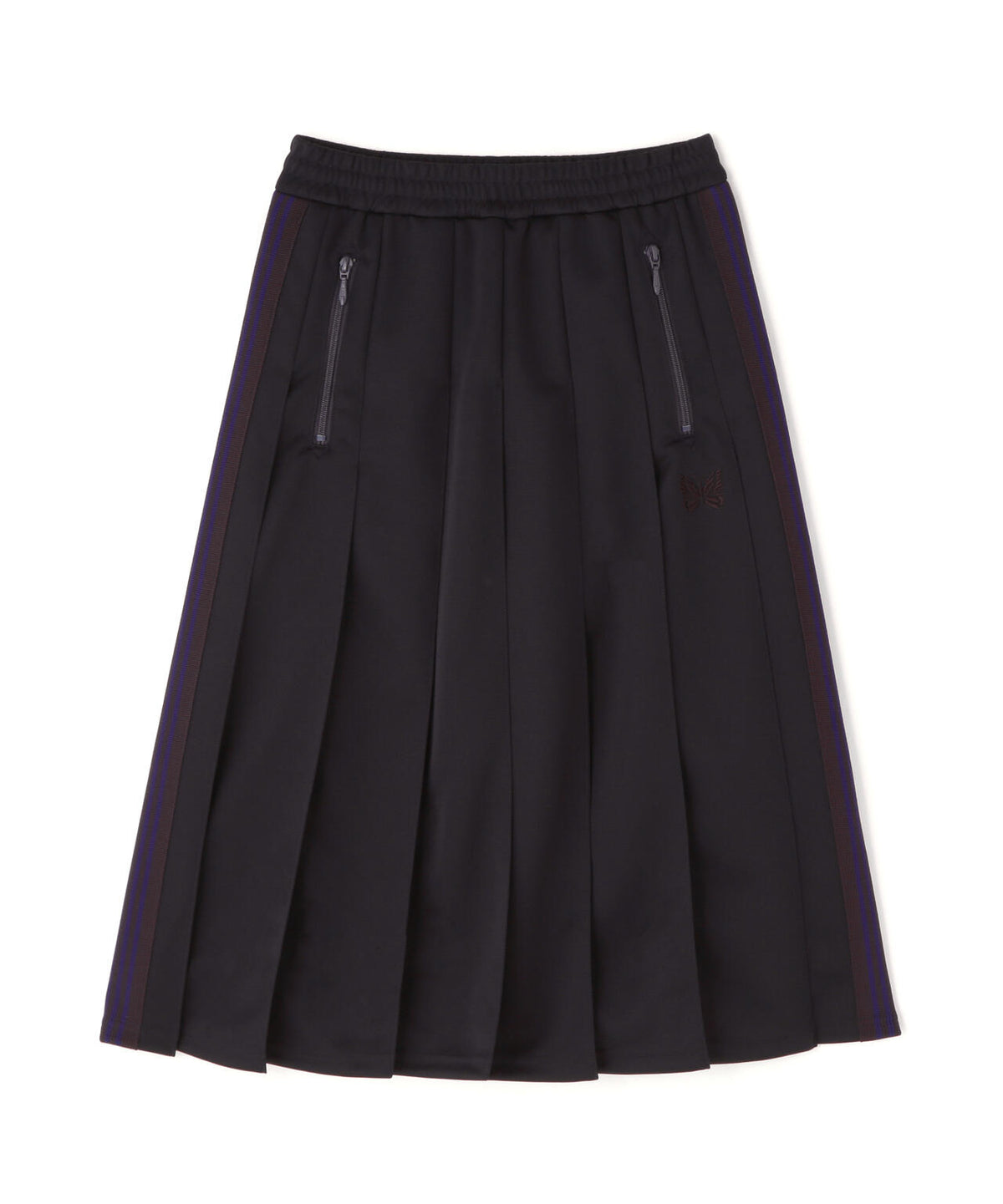 Needles/ニードルズ　Pleated Track Skirt - Poly Smooth TY357