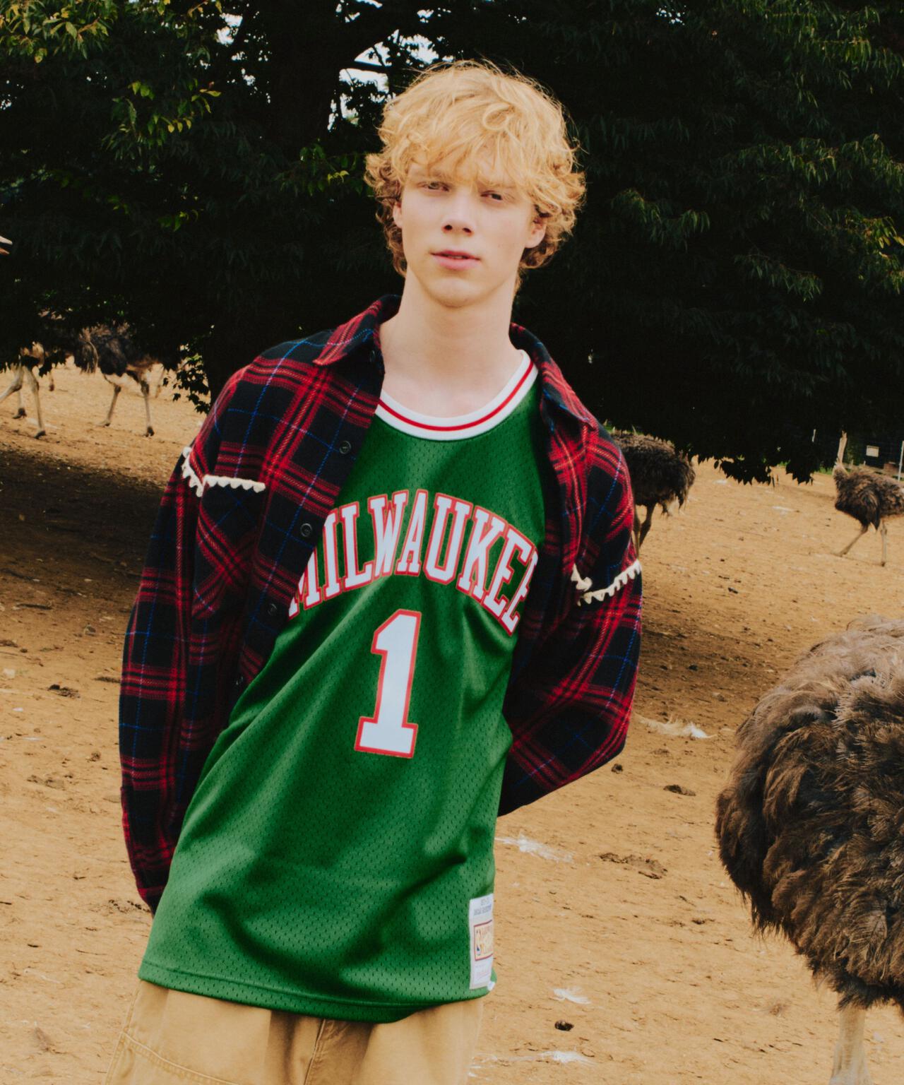 B omnivore/ビーオムニボー　HAND STITCH FLANNEL ハンドステッチフランネルシャツ